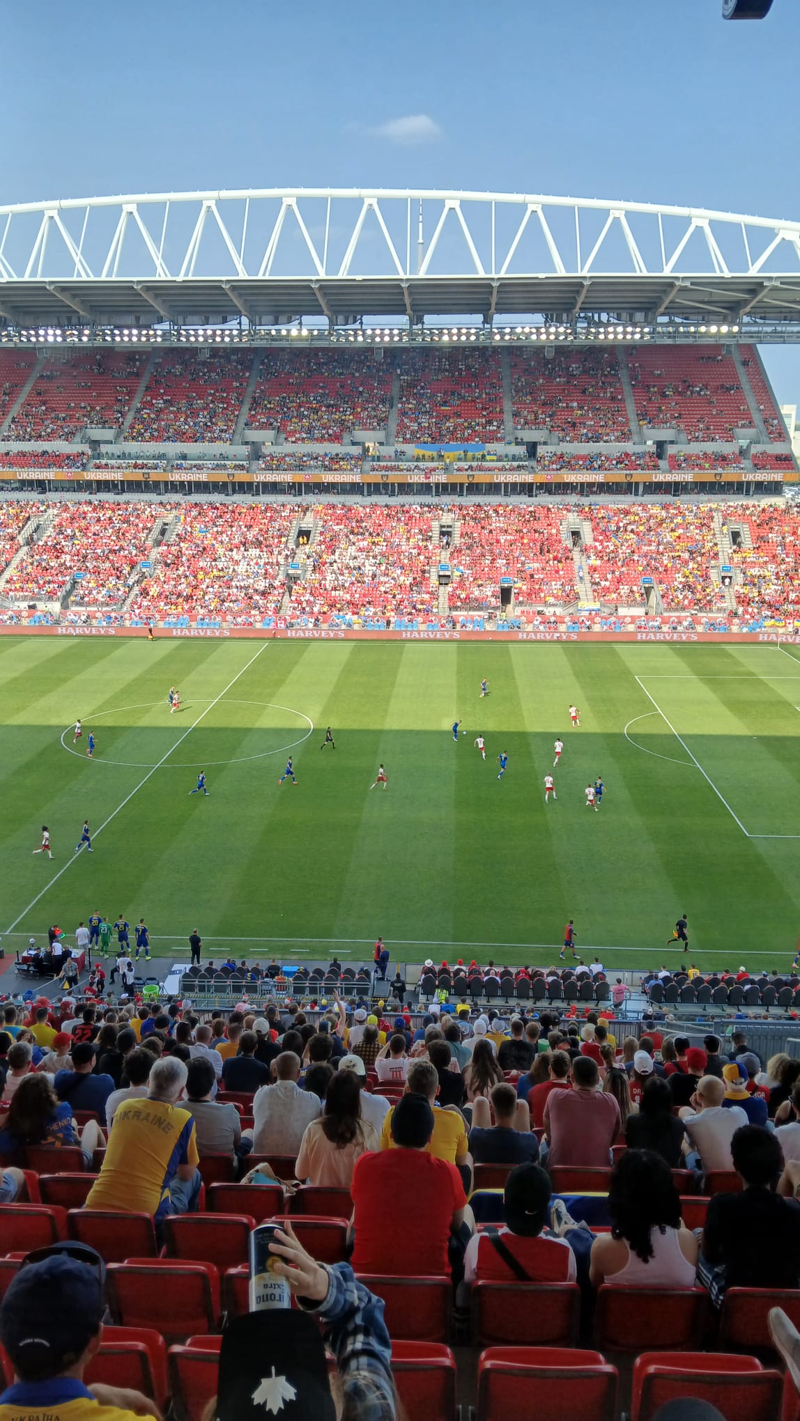 The BMO Field, Canada vs Ukraine during Canadian Shield on Sunday, June 8, 2025. (Yomi Kuku/JerseryNumber12)